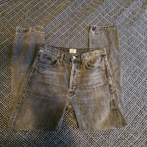 Citizens Of Humanity High Rise Jeans - Gray